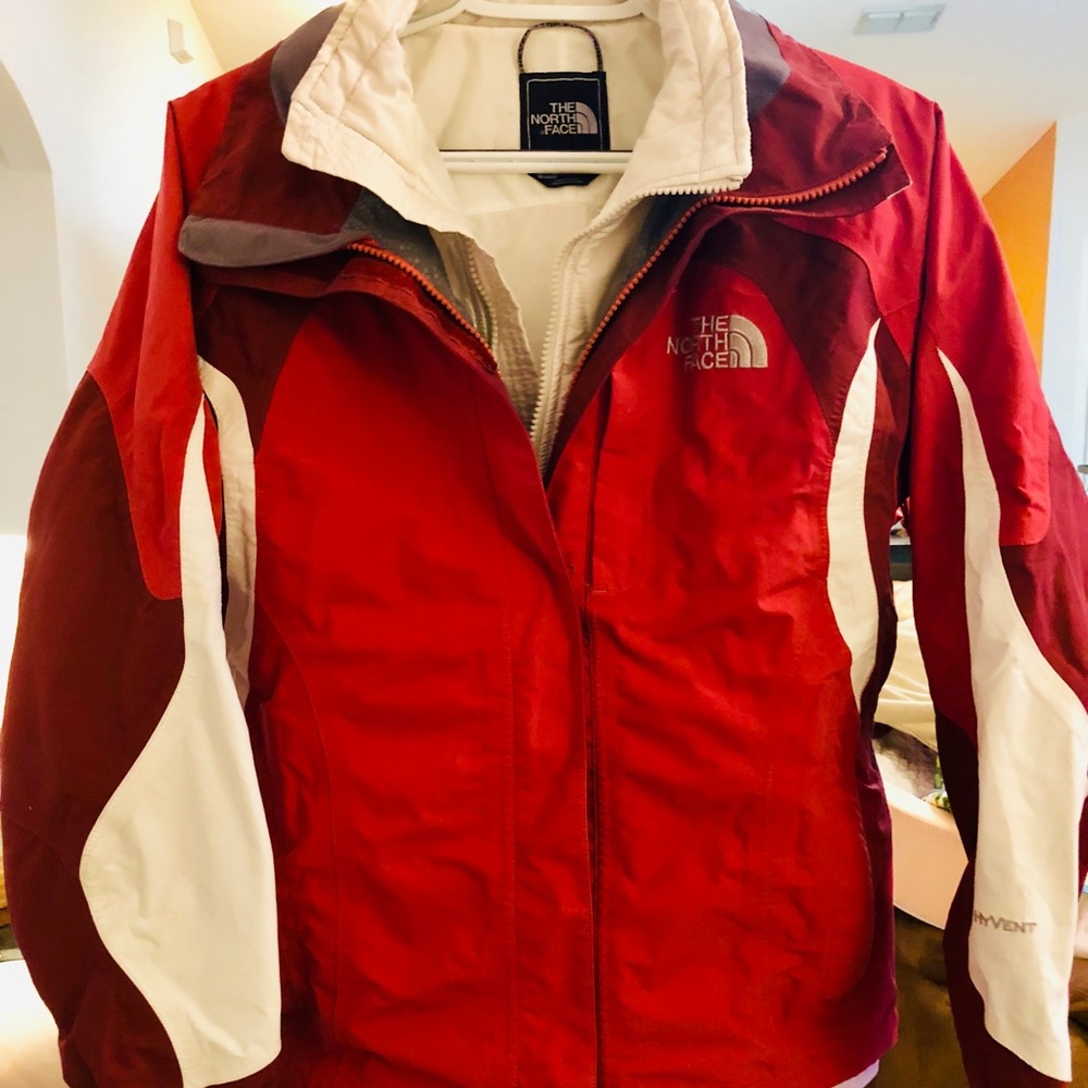 The North Face shell and insert  [GUC] size S/P
